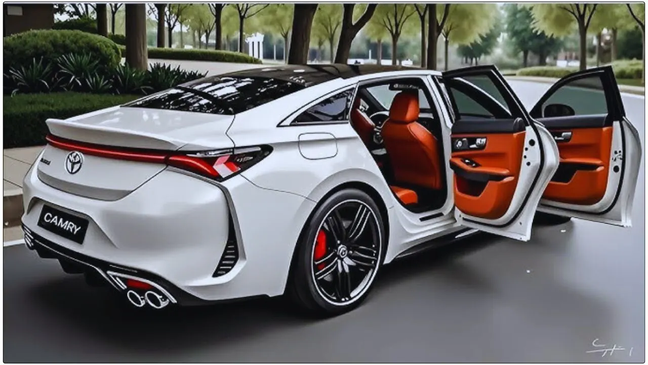 Toyota Camry 2025 Launch – Next-Gen Hybrid Sedan with 360° Camera & Powerful Performance