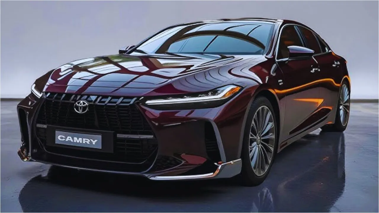 2025 Toyota New Camry Luxury Sedan With 360° Camera, Hybrid Efficiency & 180 kmh Speed