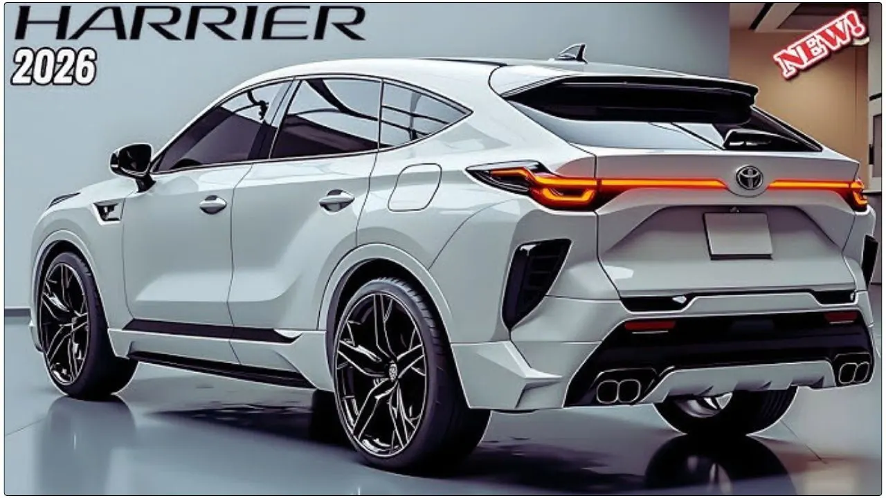 Toyota Harrier 2026 – Premium SUV First Look with Luxury Interiors & Modern Tech