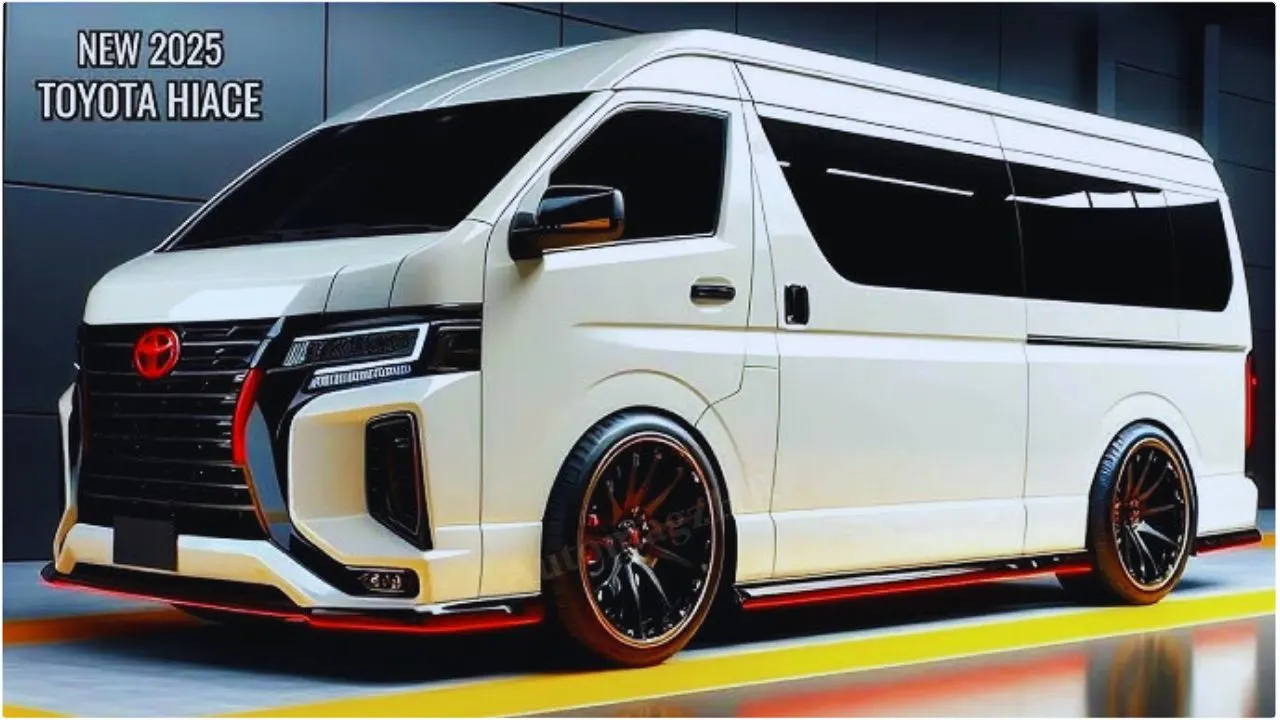 Toyota Hiace 2025 Stunning New Van Brings More Space, Power & Advanced Features