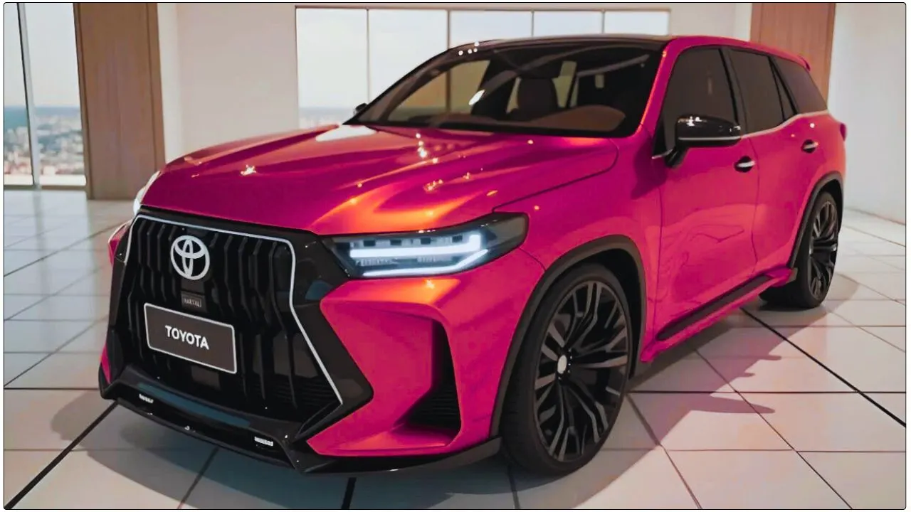 Toyota Innova Crysta 2025 SUV New Model Revealed with Stylish Design & Advanced Features