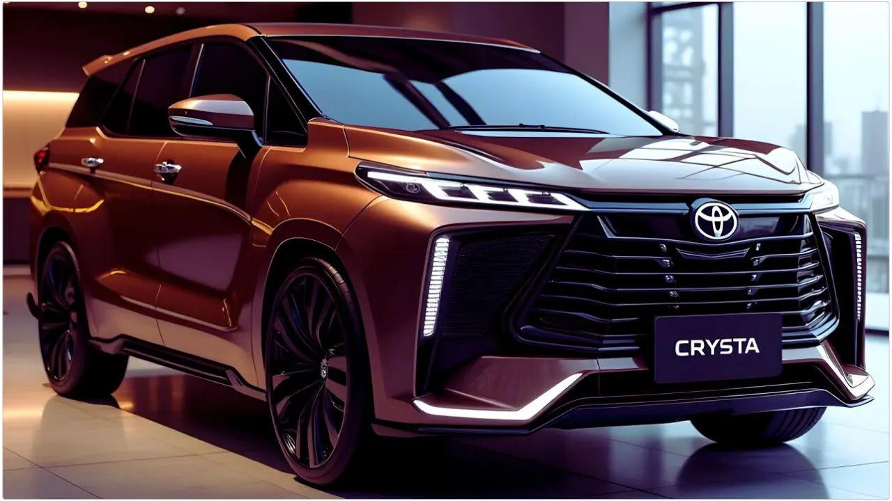 Toyota NEW Innova Crysta 2025 7-Seater SUV with 39 KML Mileage & Premium Features at Affordable Price
